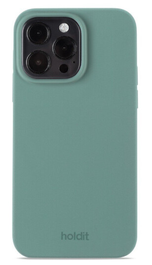 holdit iPhone 15 Pro Max Deksel Silikon Moss Green