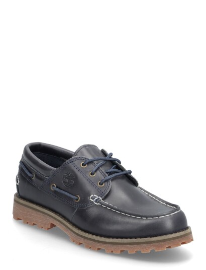 Timberland Timberland Authentic Boat Shoe Navy Full Grain White 36