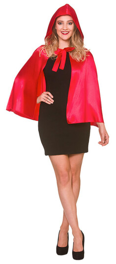 Wicked Costumes Ltd Rødhette Cape Deluxe  One size