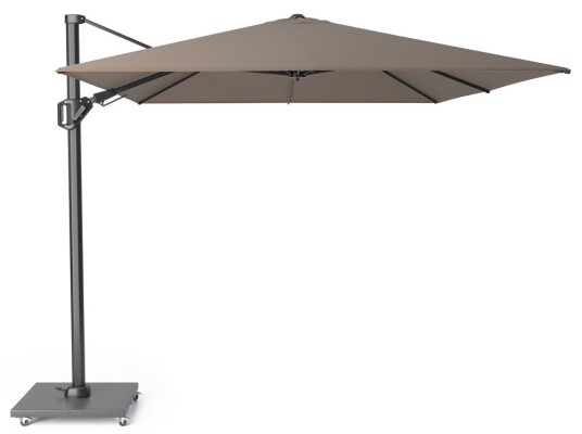 Platinum Challenger T2 parasoll Beige/grå exkl. parasollfot 3,5 x 2,6 m Beige