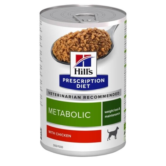 Hill'S Prescription Diet Metabolic Våtfôr Til Hund Med Kylling 12 X 370 G