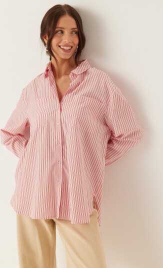 Pieces Pcmelia Ls Loose Shirt