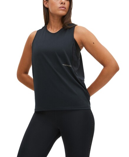 Röhnisch Streamline Tank Top Black Black L Röhnisch Streamline Tank Top Black Black L