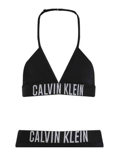 Calvin Klein Triangle Bikini Set Black 128-140