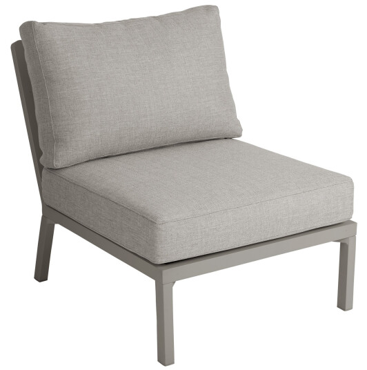 Brafab Samvaro midtdel Khaki med beige pute Beige
