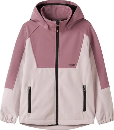Name It Nknalfa08 Softshell Jacket Block Fo1 Pink 140