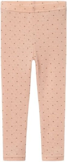 Lil' Atelier NMFNAVA leggings i ull småbarn rugby tan Lil' Atelier NMFNAVA leggings i ull småbarn rugby tan
