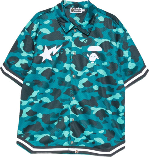 A Bathing APE Herre Skjorter Grønn M,