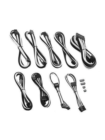 CableMod PRO ModMesh C-Series AXi/HXi/RM Cable Kit - Black/White CableMod PRO ModMesh C-Series AXi/HXi/RM Cable Kit - Black/White