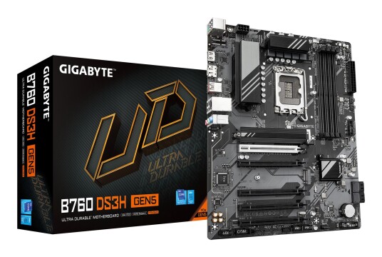 Gigabyte B760 DS3H ATX Hovedkort med LGA1700 Socket og USB-C 3.2