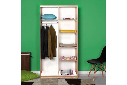 Garderobe 94x182 cm Natur
