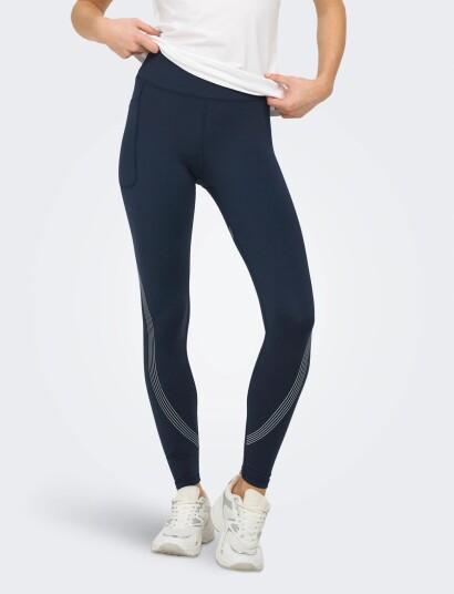 Only Play Onpmila 2 Contra Life Hw Tights   Navy   M