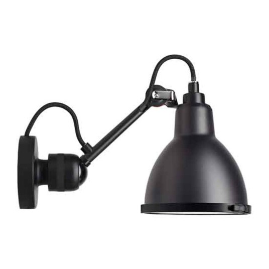 Lampe Gras N304 Vegglampe Badeværelse Matt Sort Lampe Gras N304 Vegglampe Badeværelse Matt Sort