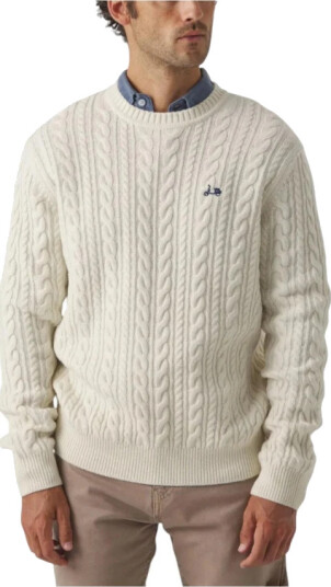 Scotta Herre Strikkevarer Beige L,