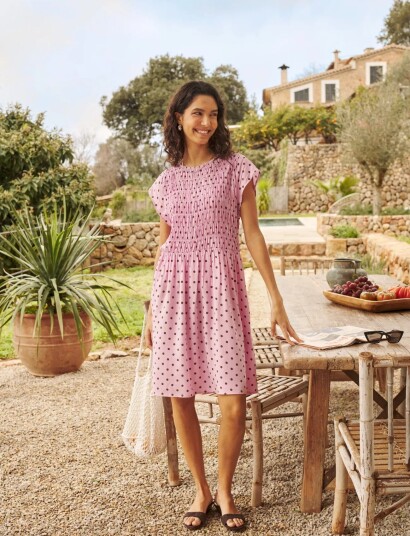 Saint Tropez Gislasz Dress - Pink - XS