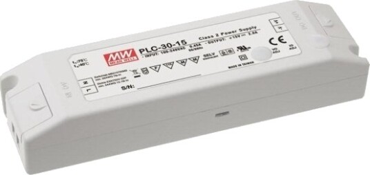 Mean Well Strømforsyning 1W PLC 30 12 Mean Well Strømforsyning 1W PLC 30 12