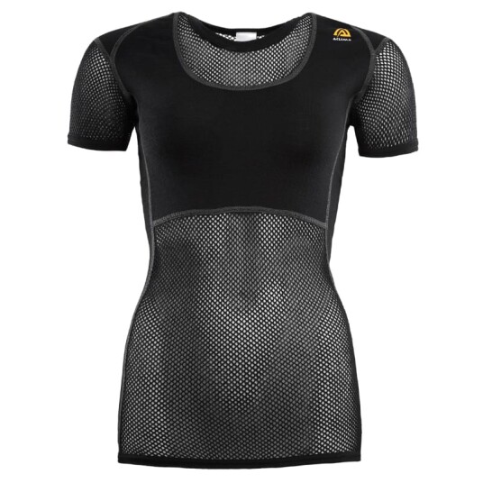 Aclima WoolNet T-Shirt Women XS, Jet Black Aclima WoolNet T-Shirt Women XS, Jet Black