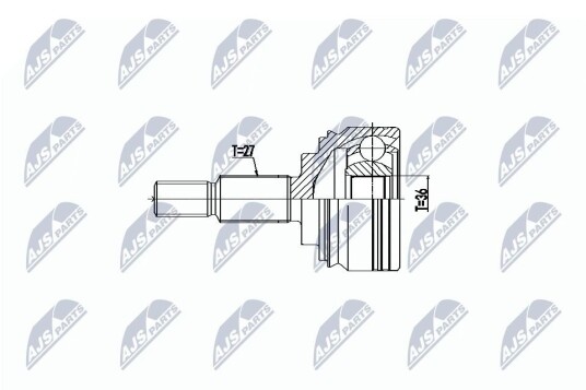 Nty Drivknute drivaksel NTY NPZ RE 060