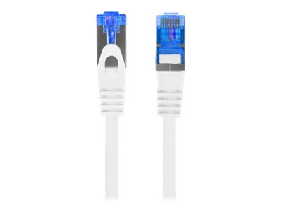 Lanberg Koblingskabel 25 Cm 6 Mm S/Ftp Cat 6A Flertrådet Hvit Ral 9010 PCF6A 10CC 0025 W