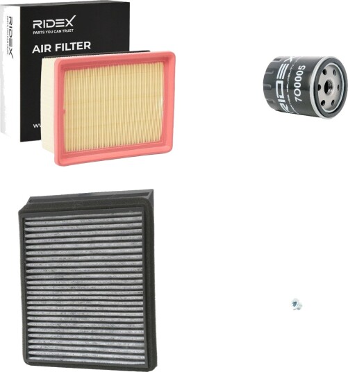 Filtersett RIDEX 4055F4659 Filtersett RIDEX 4055F4659