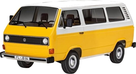Revell VW T3 Buss Byggesett 1:25 Gul Modellbil Revell VW T3 Buss Byggesett 1:25 Gul Modellbil