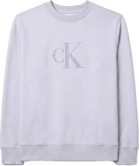 Calvin Klein Jeans Cl Ls 350Terry Mnlg Cn Swtshrt   PLEIN AIR   XS