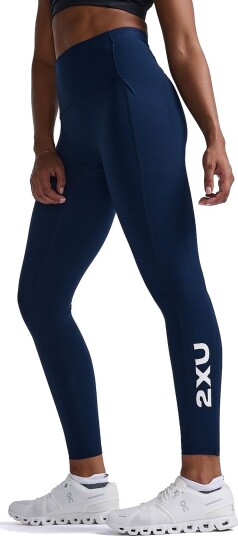 2xu Form Stash Hi-rise Comp Tight Midnight/white S
