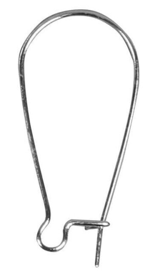 Creativ Company Ørebøjle, L: 25 Mm, Forsølvet, 30 Stk./ 1 Pk. Creativ Company Ørebøjle, L: 25 Mm, Forsølvet, 30 Stk./ 1 Pk.