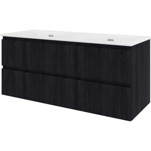 Sanibell Proline møbelpakke 121x46 cm kul eik Sort Sanibell Proline møbelpakke 121x46 cm kul eik Sort