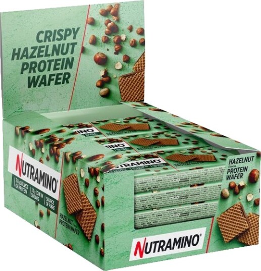 Nutramino 12 X Nutra Go Protein Wafer, 39 G, Chocolate Hazelnut