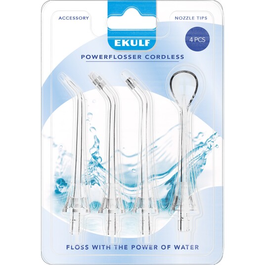 EKULF PowerFlosser Premium Refill 4 stk