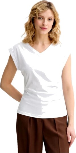 Boss Dame Topper Hvit L,