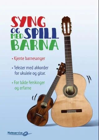Syng og Spill Barnefavoritter for Ukulele og Gitar av Øivind Madsen Syng og Spill Barnefavoritter for Ukulele og Gitar av Øivind Madsen
