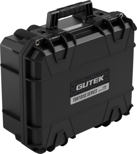Gutek Tortoise T-230 Flightcase - 45x37,5x19,6 cm - Svart