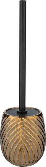Wenko Wc Garnitur Idro Toalettbørste Gull Keramisk Plast Moderne 100 Mm
