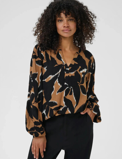 Kaffe Kabeate Amber Blouse - Beige - 36 Kaffe Kabeate Amber Blouse - Beige - 36