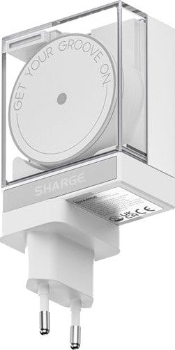 SHARGE Retractable 65W Charger - White SHARGE Retractable 65W Charger - White