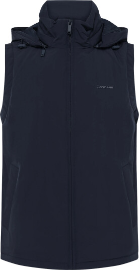 Calvin Klein Ltwt Padded Nylon Vest Navy S Calvin Klein Ltwt Padded Nylon Vest Navy S