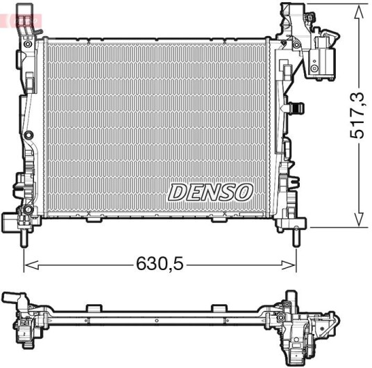 Radiator DENSO DRM23062