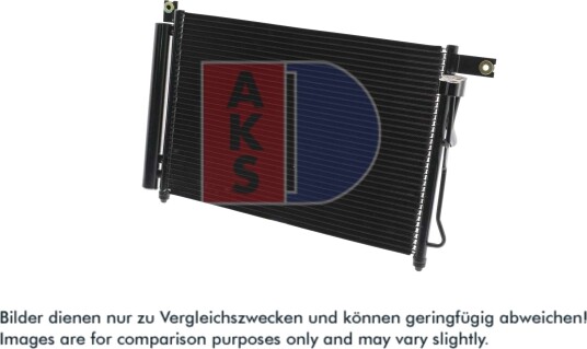 Kondensator, klimaanlegg AKS DASIS 562009N