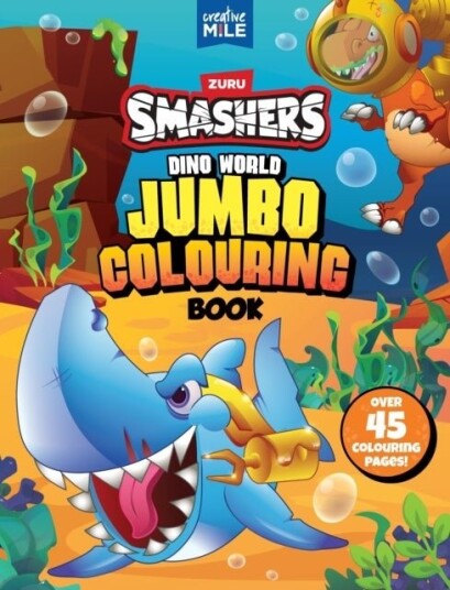 Smashers Dino World Jumbo Colouring Book Smashers Dino World Jumbo Colouring Book