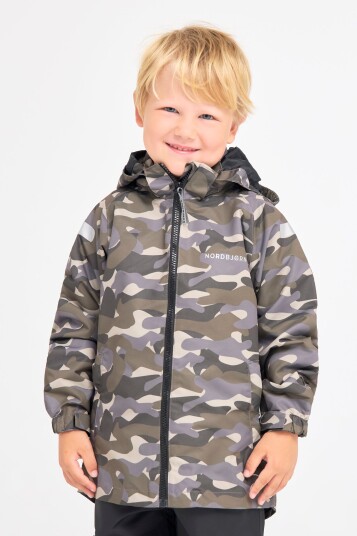 Nordbjørn Vinga Skalljakke Hide and Seek Grey 92 Nordbjørn Vinga Skalljakke Hide and Seek Grey 92