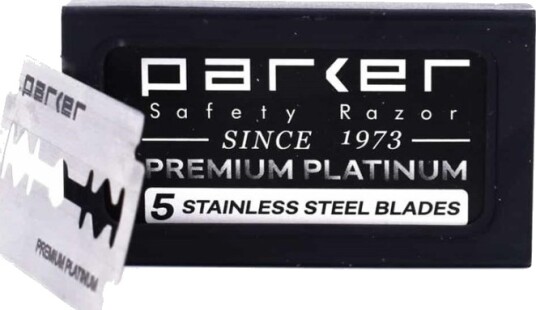 Parker 5-pakning med barberblader Parker 5-pakning med barberblader