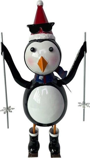 Seasons FIGUR PINGVIN PÅ SKI 30CM Seasons FIGUR PINGVIN PÅ SKI 30CM