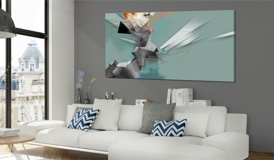 Tavle Geometrical Madness 120X60 Artgeist sp. z o. o.