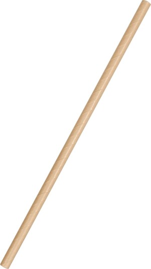WIMEX Sugerør Jumbo schwarz oder braun; 0.8x25 cm (ØxL); Brun; 100 Stykk / Forpakning