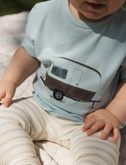 Petit Piao Ppeliah Os S_S Tee Blue 116 Petit Piao Ppeliah Os S_S Tee Blue 116