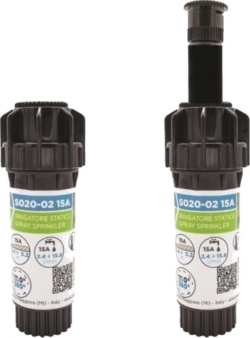 Regn Pop Up Sprinkler 2In S020 Etikett 15A