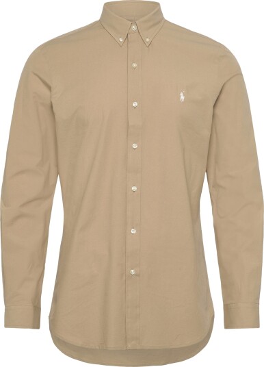 Polo Ralph Lauren Slim Fit Stretch Poplin Shirt Beige XXL Polo Ralph Lauren Slim Fit Stretch Poplin Shirt Beige XXL