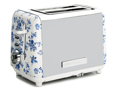 Laura Ashley Brødrister 2-skiver China Rose med syv varmeinnstillinger og bredde spor